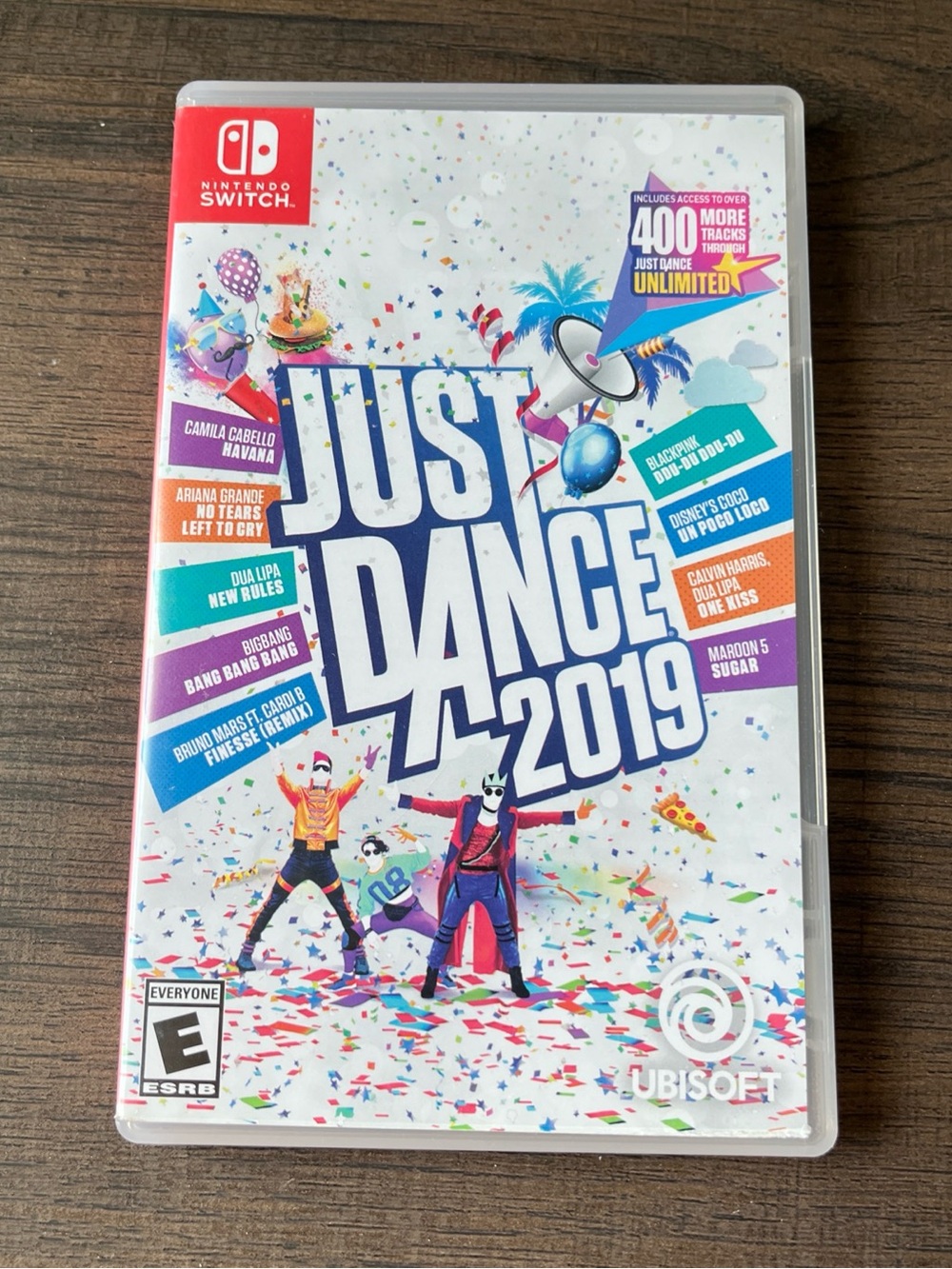 Just Dance 2019 Nintendo Switch great shape with case